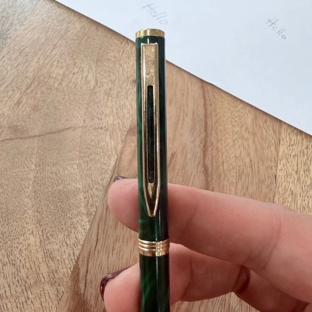Vintage Western Intermountain Const Green Marble Mechanical Pencil Phoenix AZ HK